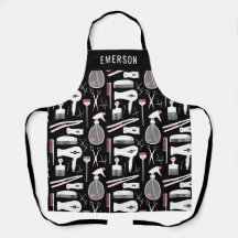 Moda Herramientas de estilo de pelo blanco rosado