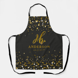 Delantal Moda personalizada Sr. y Sra. Aprons regalo Set