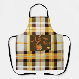 Delantal Moda y vibraciones otoñales de moda