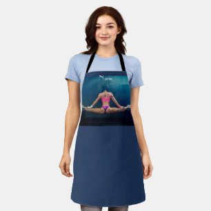Delantal Modelo De Gimnasio Femenino Split Thunder_Cove  