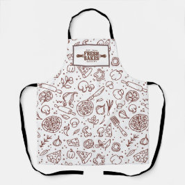 Delantal Modern Best Pizza In Town Professional 