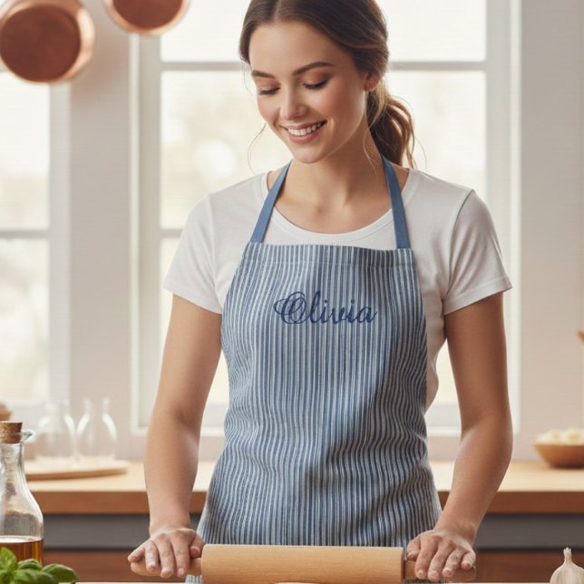 Delantal Modern Kitchen Apron | Sleek Unisex Design  (Subido por el creador)