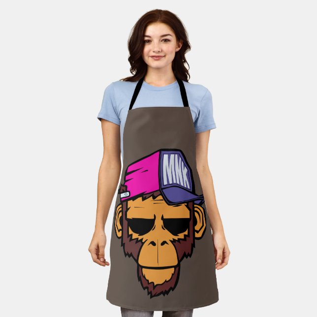 Delantal Modern Urban Monkey (Gastado)