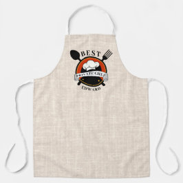 Delantal Moderna Línea Beige Mejor Chef Privado Personaliza