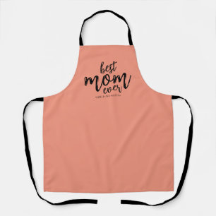 Delantal Moderna Mejor Mamá Jamás Mamá Niños Nombra Guión
