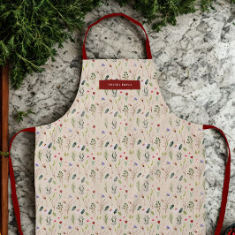 Delantal Moderna Moda Floral Floral Grace