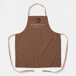 Delantal Moderno Bakers Chocolate Brown Apron