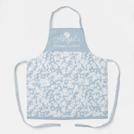 Delantal Moderno Personalizado de jardinería de patrón de m