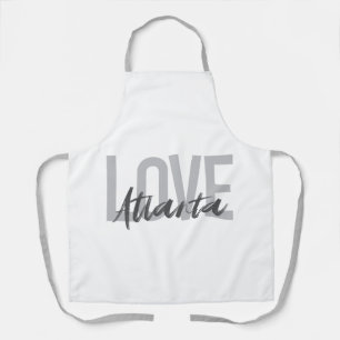 Delantal Moderno, simple, genial, diseño urbano Love Atlant