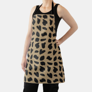Delantal Moderno y elegante Leopard Pattern Leopard