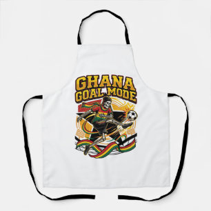 Delantal Modo Gol de Ghana Esqueleto Delantero Naciones Str