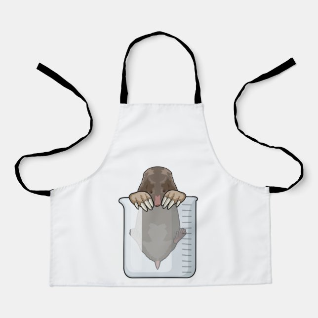 Delantal Mole con taza de medición (Anverso)