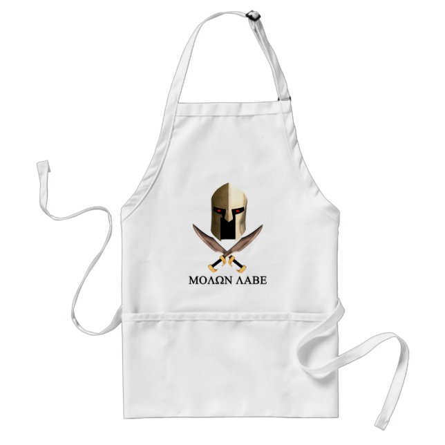 DELANTAL  MOLON LABE (Frente)