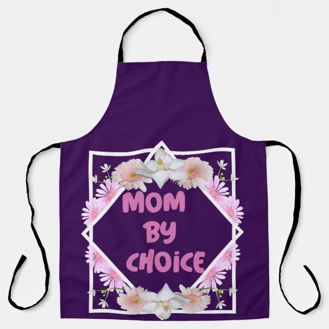 Delantal Mom By Choice Adoptive Mom (Anverso)