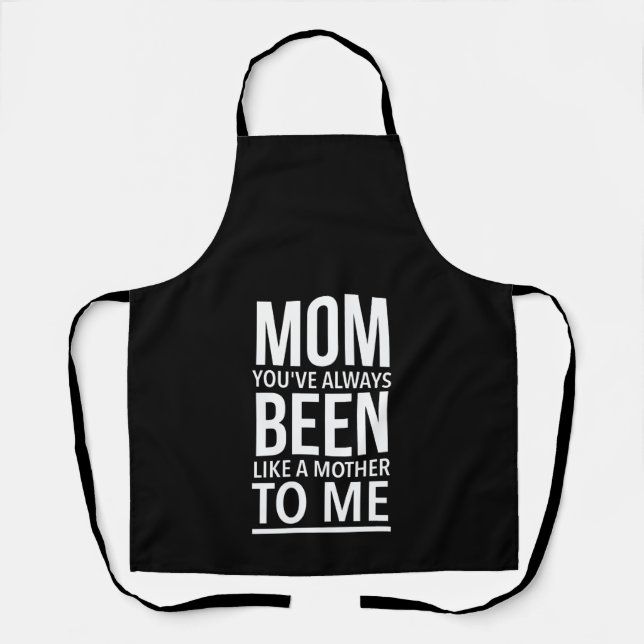 Delantal Mom like mother funny mothers day present (Anverso)