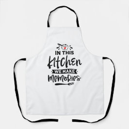 Delantal Momentos de cocina memorables