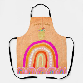 Delantal Momma's Kitchen Island Rainbows