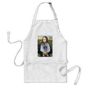 Delantal Mona Lisa - Keeshond (F)