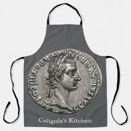 Delantal Moneda antigua del 🏛️ Gaius Caesar
