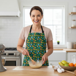 Delantal Monkey Business Pattern