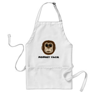 Delantal Monkey Face Apron