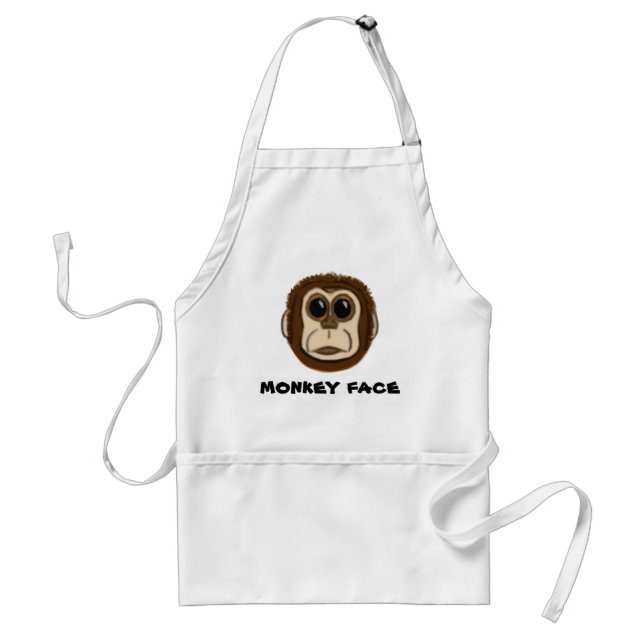 Delantal Monkey Face Apron (Frente)
