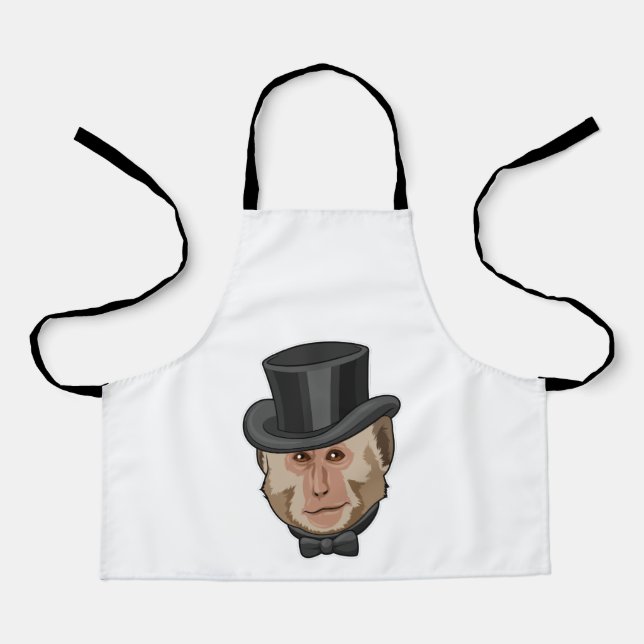 Delantal Mono con cilindro (Anverso)