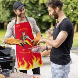 Delantal Mono con flametrower