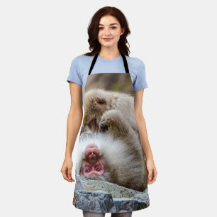 Delantal Mono Macque, gozando de la buena vida