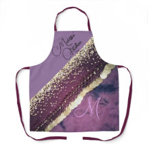 Monograma de la moneda de moda Tie Dye Cuchara de 