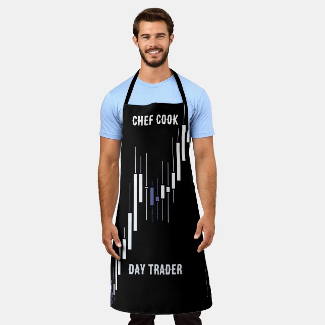 Delantal Monograma del nombre de la tabla de candelabro del (Gastado)