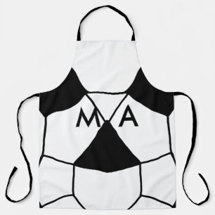 Delantal Monograma simple añada su letra de nombre man mini