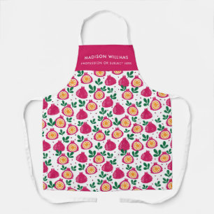 Delantal monogramado, nombre,