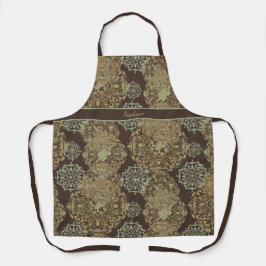 Delantal Monogrammed Boho Moody Mandalas Apron