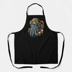 Delantal monstruo Cthulhu steampunk