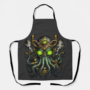 Delantal monstruo Cthulhu steampunk