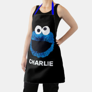 Delantal Monstruo de cookie personalizado   Tendencia acuar