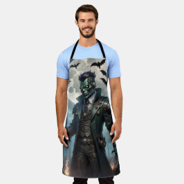 Delantal Monstruo de Frankenstein Steampunk de Halloween
