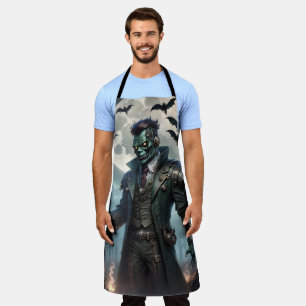 Delantal Monstruo de Frankenstein Steampunk de Halloween