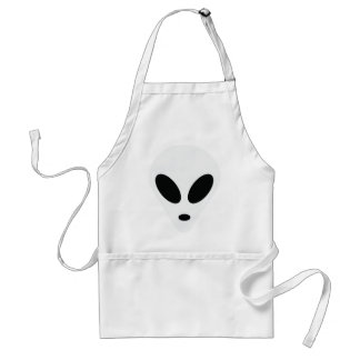 Delantal monstruo extranjero del espacio del área 51