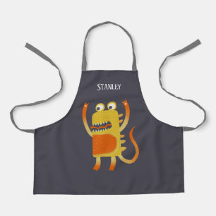 Delantal Monstruos Cutos Personalizados