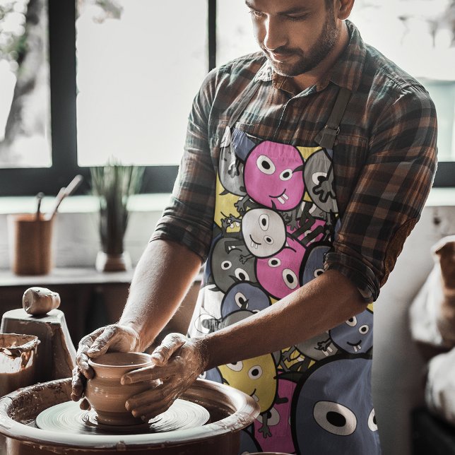 Delantal Monstruos de Cute (Subido por el creador)