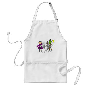 Delantal Monstruos de Halloween Camisetas y regalos