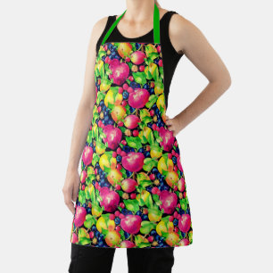 Delantal Montaje acuático de frutas coloridas