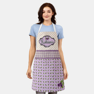 Delantal Montana Huckleberry Apron