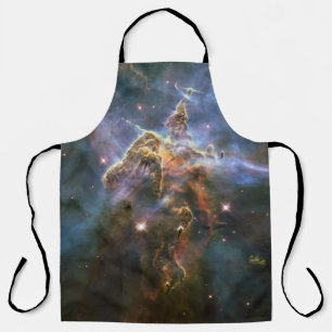 Delantal Montaña Mística en la nebulosa Carina Hubble Espac