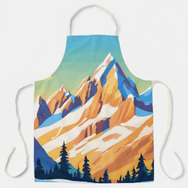 Delantal Montañas Magníficas