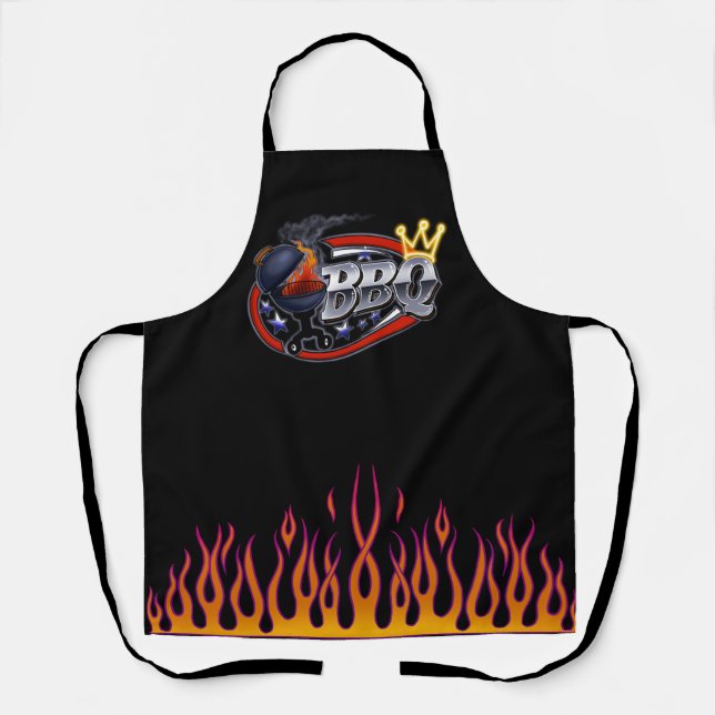 Delantal Montante revisado de BBQ King (Anverso)