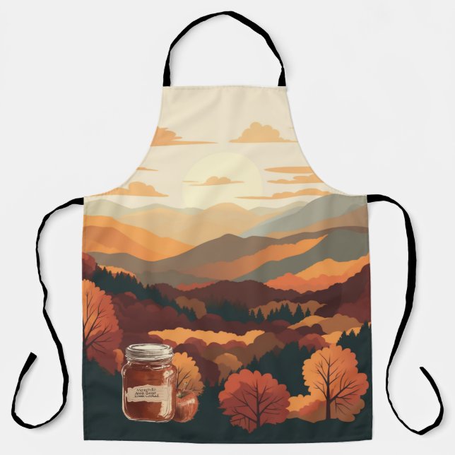 Delantal Montebello, Virginia Apple Butter personalizable (Anverso)