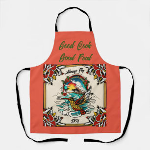 Delantal Monterey Tattoo Design: Un símbolo de poder de fue